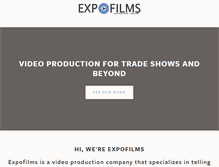 Tablet Screenshot of expofilms.com